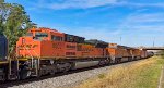 BNSF 8502 is along for the ride, as are the rest.